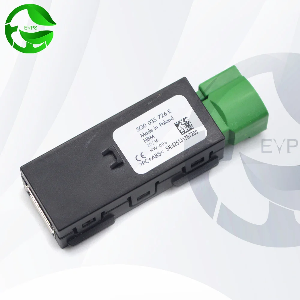 

CARPLAY USB inner core green 5Q0 035 726E USB socket For Tiguan Karoq Kodiaq Leon Amarok Superb Octavia Golf Fabia Yeti