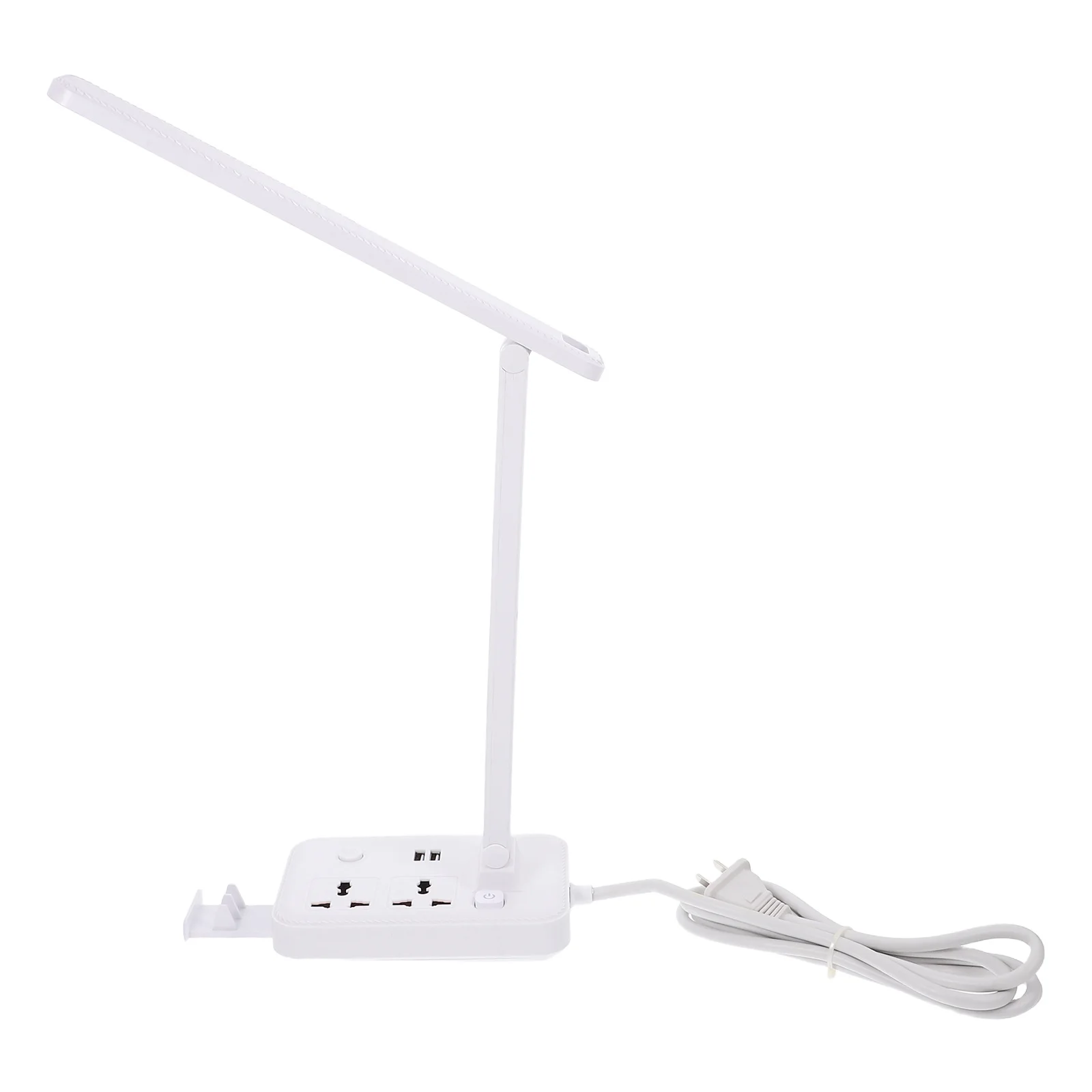 

Dimmable LED Desk Lamp Eye Protection Multifunction USB Charging Port Outlet Adjustable Brightness Color Temperature Study
