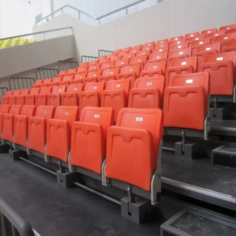 Cheap factory prices Stadium retractable forum Indoor retractable seats Portable stands