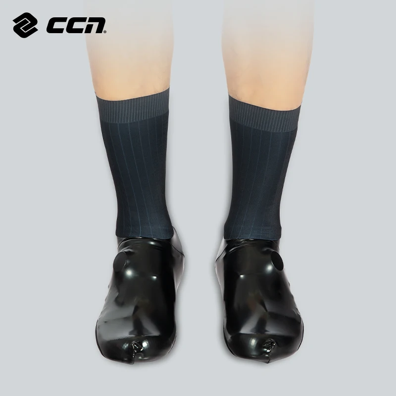 CCN-Lightweight Rubber Shoe Cover, Capa de sapato elástica, Windproof e impermeável, Road Bike capa protetora, alta qualidade