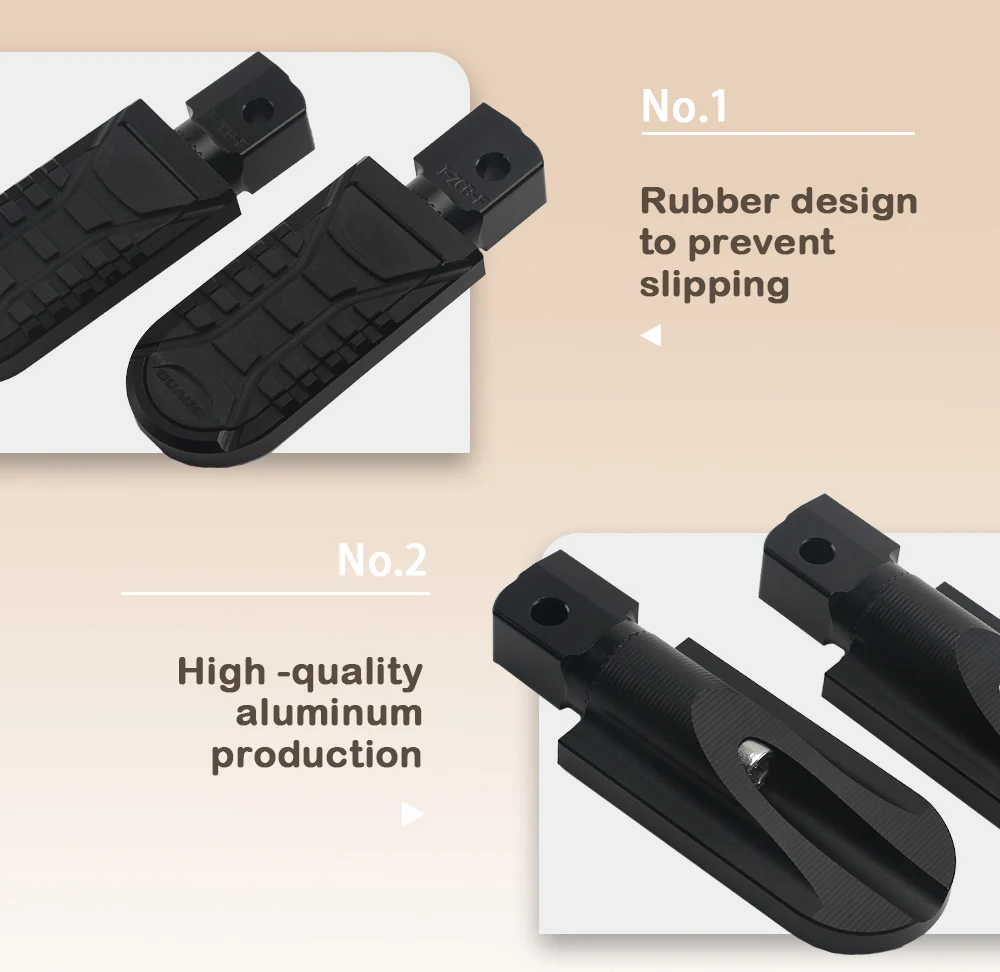 For Indian Scout Bobber Twenty Sixty ABS Motorcycle Front Footrest 360 Degree Adjustable Foot Pegs Rotatable FootPegs Rest