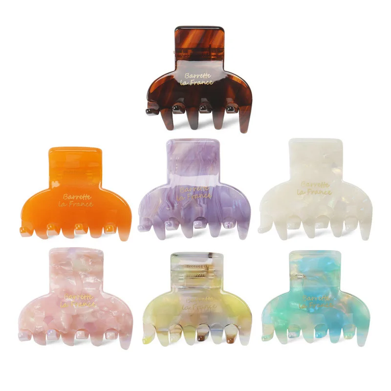 زخارف شعر بتصميم فرنسي للنساء والفتيات ، مشبك مخلب شعر مذهل ، تاج للعمل المكتبي ، إكسسوار مجوهرات ، عيد الميلاد ، 2