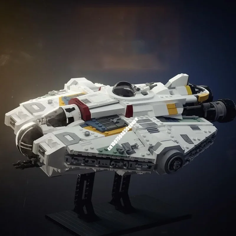 

New 1773Pcs Famous Star Battle Movie Moc Ghost Phantom Model Diy Creative Ideas Child Toy Birthday 75357 Gift Custom Puzzle