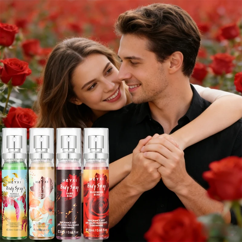 Flower Fragrance Spray, Lasting Fragrance, Suitable for Body and Hair, Increase Self-Confidence, Suitable for Daily and Work