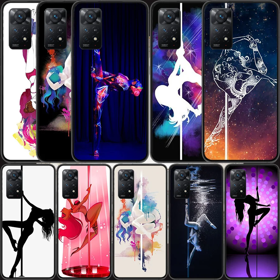 Pole Dancer Dancing Phone Case For Redmi Note 13 Pro 5G Plus 12 12C 10 10A 10C 9 9A 9C 9T 8 8A K60 K70 Pro Xiaomi Cover 7 7A 6 6