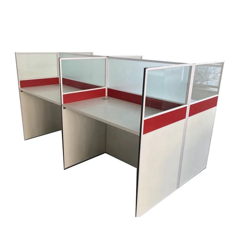 Office Furniture Staff Combination Screen Card Seat Work Space Combination Computer Desk