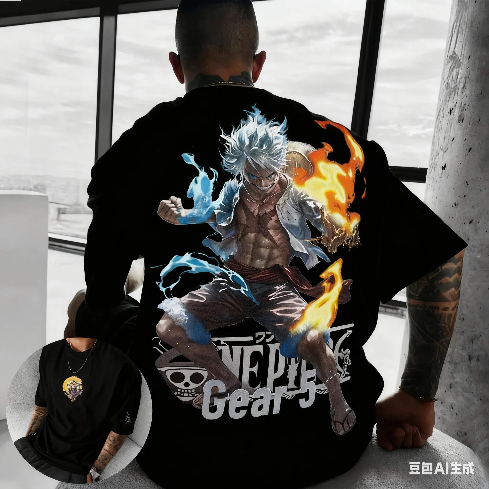 

One Piece 2025 Fashion Official Pattern T-Shirt Loose Fit Unisex 3D Tee Retro Anime Design Straw Pirate Merchandise