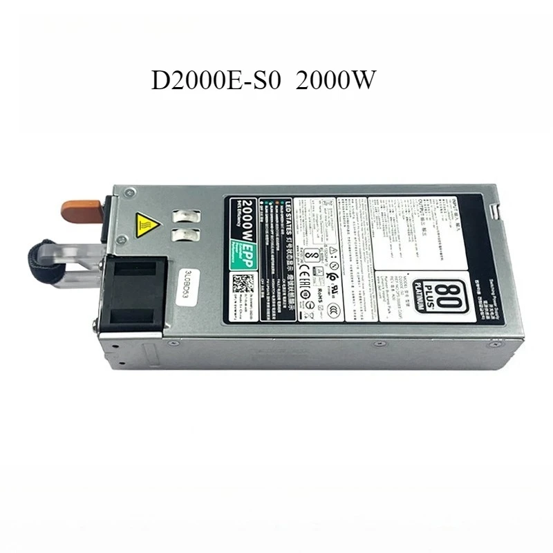 Fonte de alimentação do servidor D2000E-S0 2000W EPP para R540/R640/R740/R740XD/R840/R940/R930/FC630/FC430/C6420 Servidor de 14a geração 0VWF1