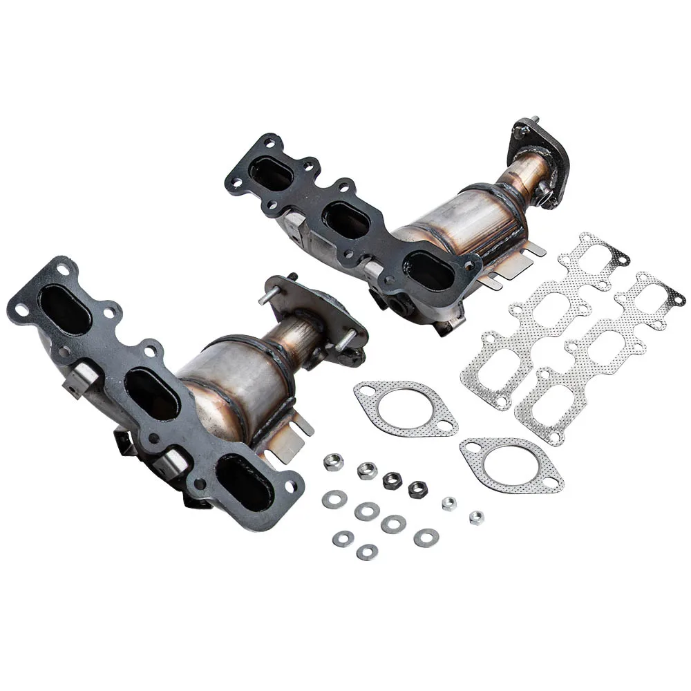 Exhaust Manifold Catalytic Converter Gasket & Hardware Pair For Ford Lincoln