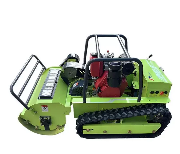 Hot Sale  Track-type grass cutter - Small self-propelled four-wheel drive harvesting and weeding machine
