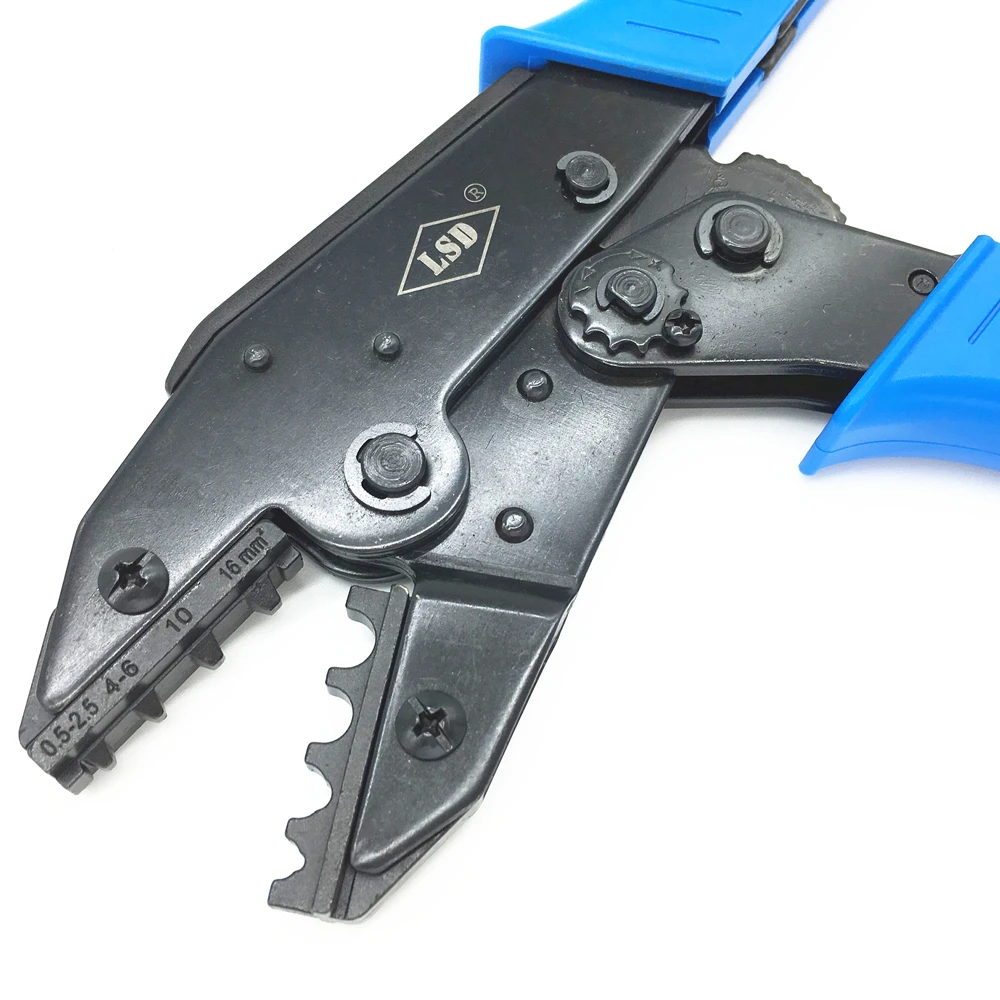 LS-0516 Non-insulated terminal crimping plier 0.5-16mm2,cable lug crimping tools 22-6 AWG