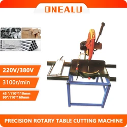 Multifunctional aluminum cutting machine high efficiency aluminum profile cutting machine aluminum alloy 45 degree 90 degree rot