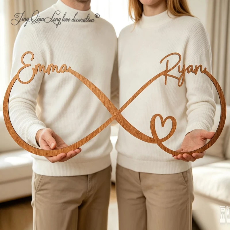 Valentines Day gift for him,  Couples Valentine Gift, Wood Anniversary Gift, Personalized Couple Sign