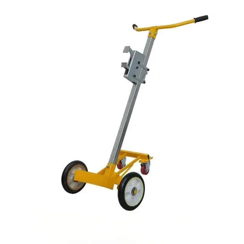 

200 liter 450kg biting oil drum trolley, manual handling trailer, eagle beak