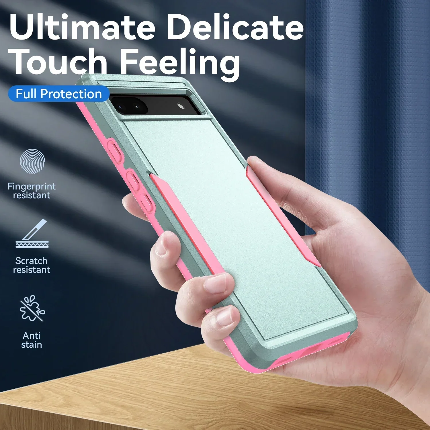 Shockproof Hybrid Heavy Duty Armor Phone Case for Google Pixel 11 10 9 ProXL 10A 9A 8 7A 6 PC+TPU Protector Hard Otter Cover Box view 2