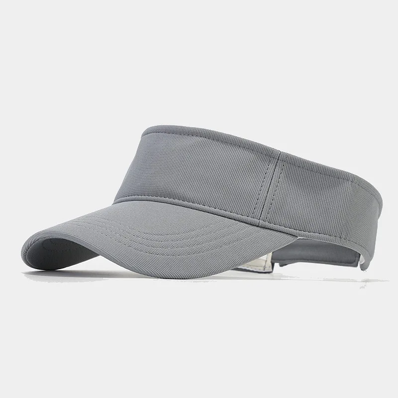 Sommerhüte für Damen, einfarbig, mit Visier, offener Kopf, Sonnenschutz, kurzes Visier, schlichter Stil, Sommerhüte für Damen und Herren, Unisex – Detail 9