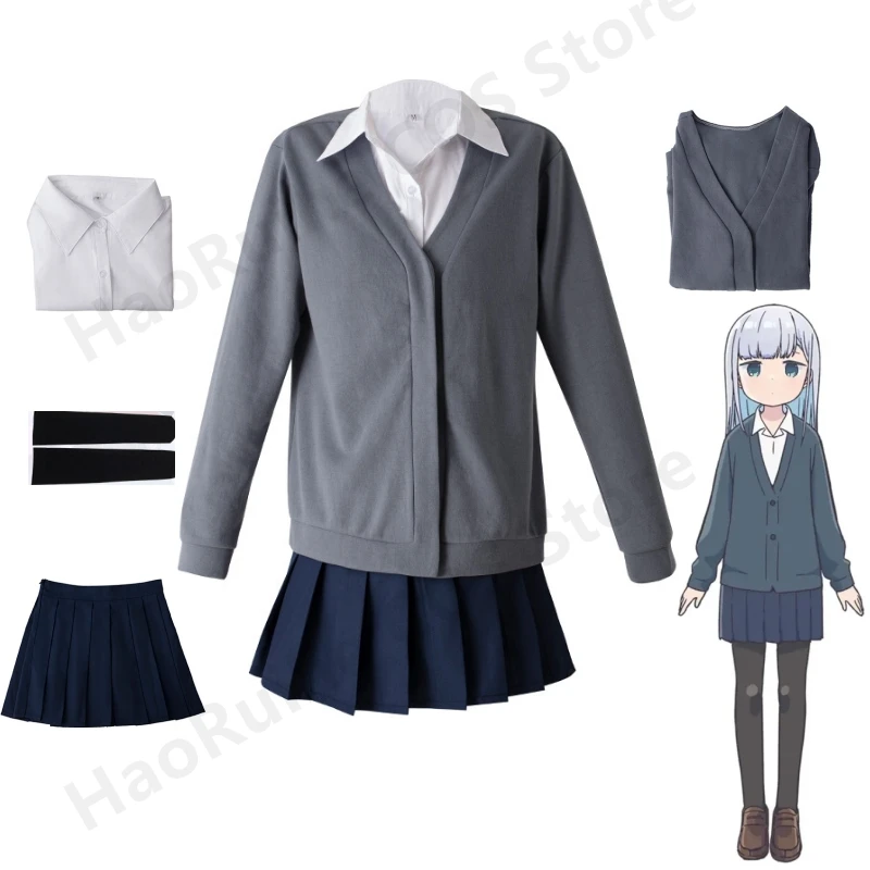 

Аниме Aharen-san wa Hakarenai Reina Aharen Косплей Костюм Aharen Is Indecipherable JK Униформа Хэллоуин Карнавал набор