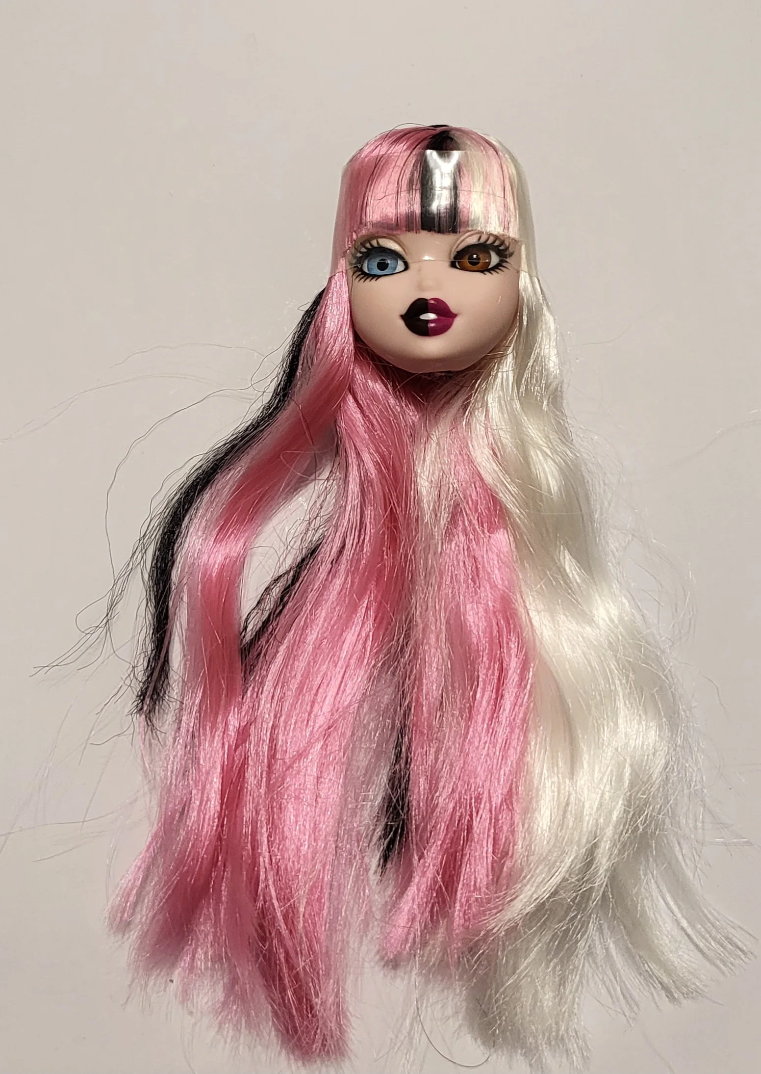 دمية أزياء براتز الزجاجية الأصلية، إصدار محدود، لعبة رأس الدمية للفتيات، هدية عتيقة