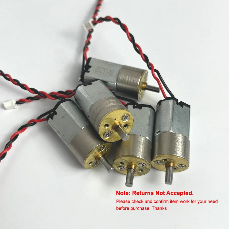 1PC Micro 030 Full Metal Gearbox Geard Motor DC 5V 80RPM Slow Speed Gear Reduction High Torque for Smart Car Robot
