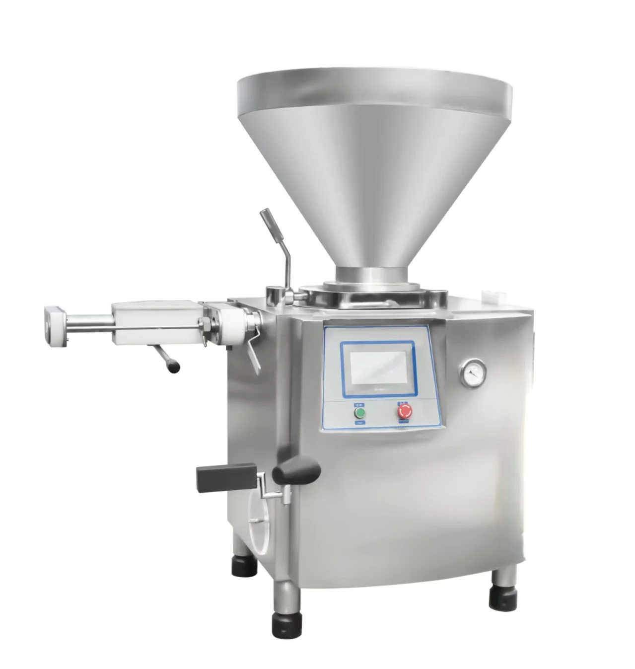 Large Capacity Pneumatic Quantitative Sausage Filler/automatic Sausage Stuffer Machine/hot Sale Hotdog Machine