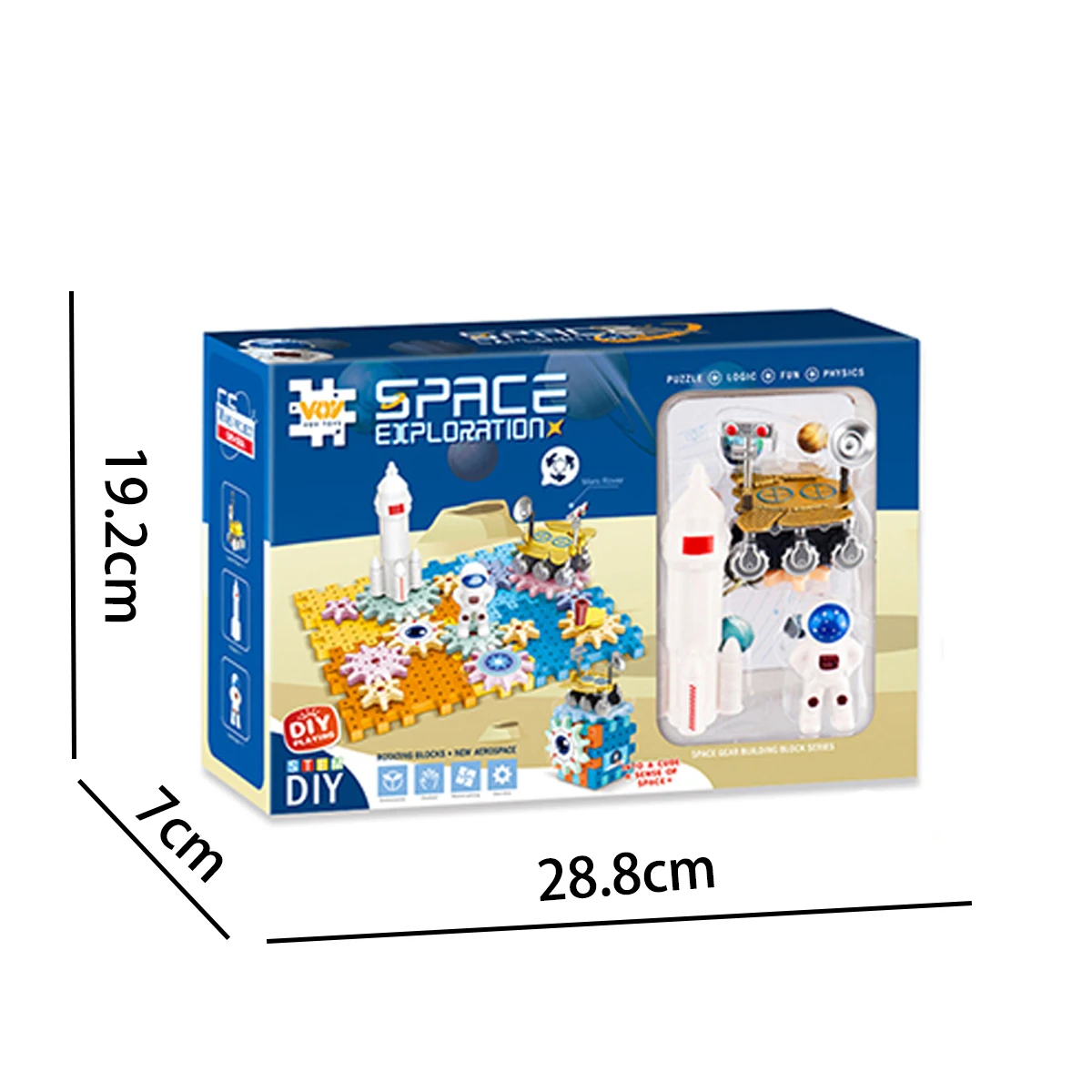 Klocki konstrukcyjne z dużymi cząsteczkami Dinozaur Wiatrak Gear Klocki konstrukcyjne Plac zabaw 2 w 1 Elektryczne nauki i edukacje dla dzieci