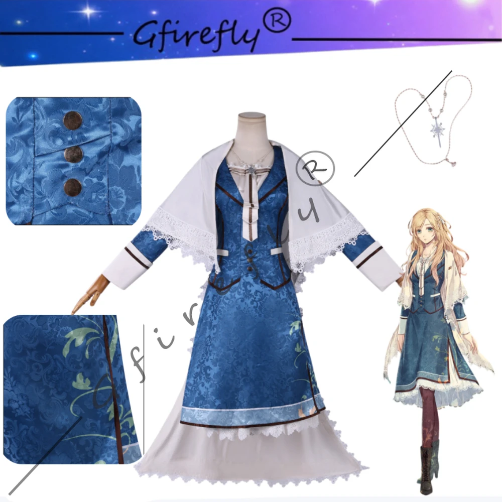 

Piofiore: Fated Memories Liliana Same Style Cosplay Costume Official Uniform Dress Cloak Halloween Carnival Party Stage Wear
