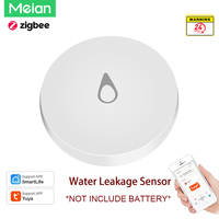 Meian ZigBee Linkage Water Leakage Sensor Immersion Security Alarm Leak Detector Overflow Alert Waterproof Smart Home