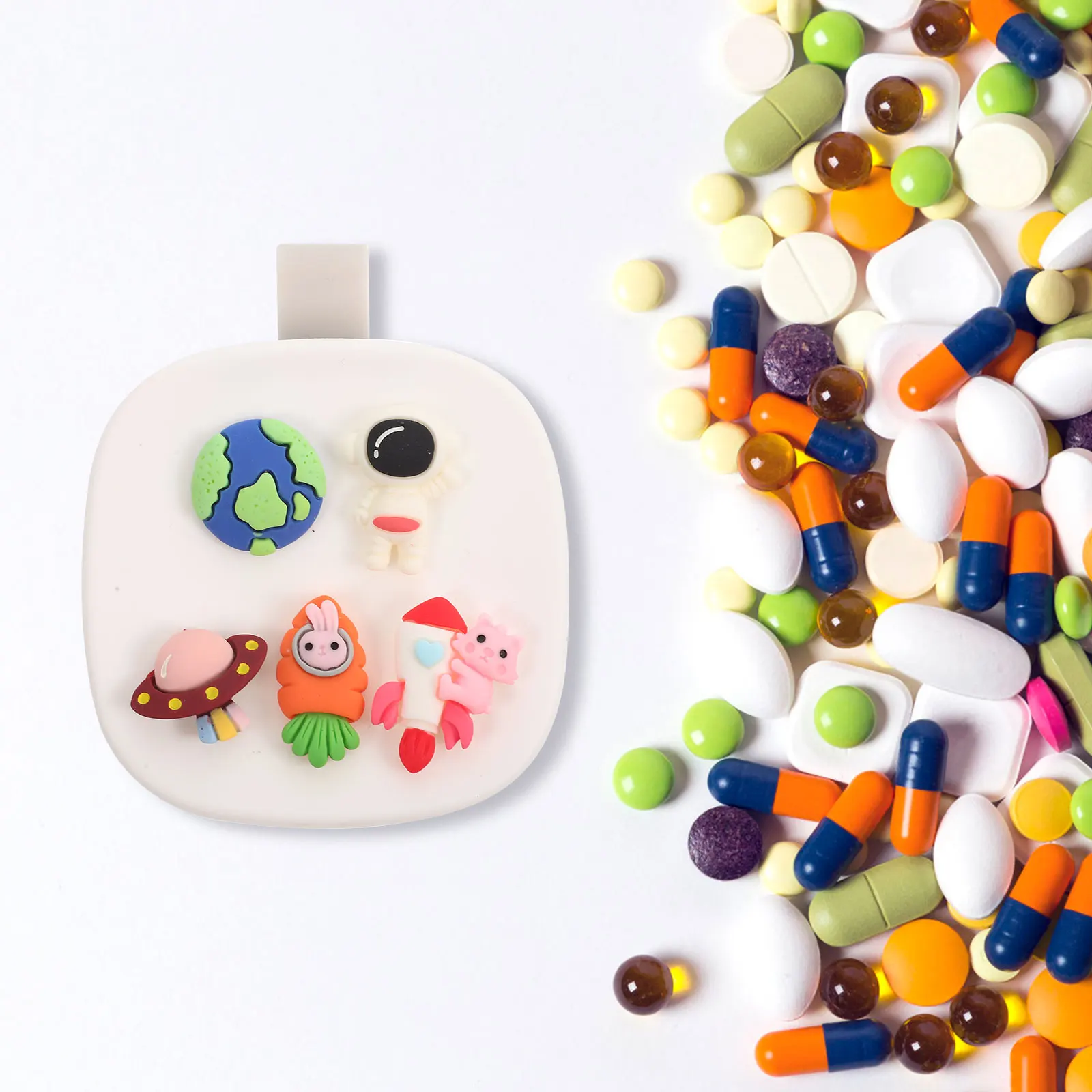 Portable Pills Multi Grid Design Airtight Medicine ganizer Reusable Plastic Case Travel Size Pills Carrying Box Health Care