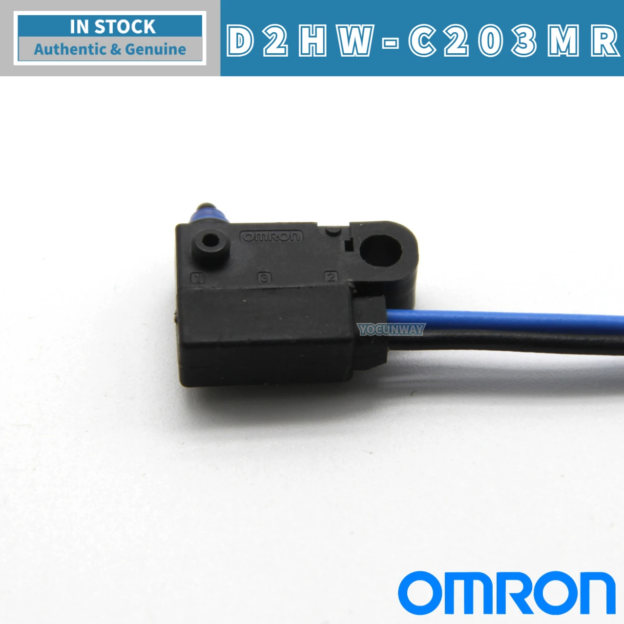 OMRON Waterproof Micro Switch Authentic Original New D2HW-C Series Includes C202MR C203MR C233M C271H EL201H BL201DL BL261H image 4