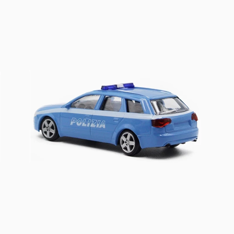 Diecast 1:43 Scale MONDO A4 Blue Alloy Car Model Finished Simulation Adult Classic Collection Decoration Gift Toy Static Display