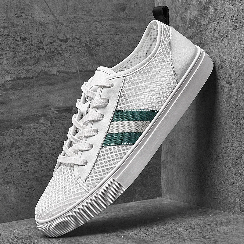 

2025 Men's New Autumn Breathable White Sneakers - Stylish Casual Loafers with Premium Feel