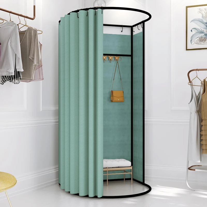 (customized)Cheap Clothing Up Store Fitting Room Portable Trade Show Clothes Changing Room Boutique Retail Shop Dressing Roo