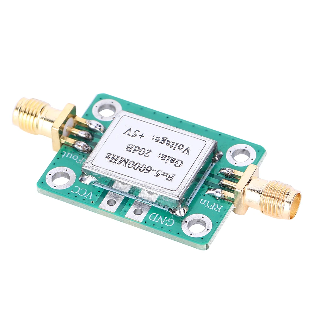 RF Signal Module Medium Power Amplifier Ultra-Wideband 5M-6GHz 20dB Gain Electronic Components new