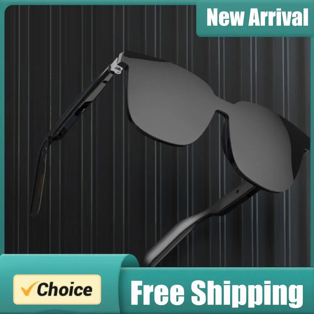 

AI Smart Translate Eyeglasses BT 5.4 Call Intelligent Translator Glasses Rechargeable Polarized Lens Smart Glasses for Men Women