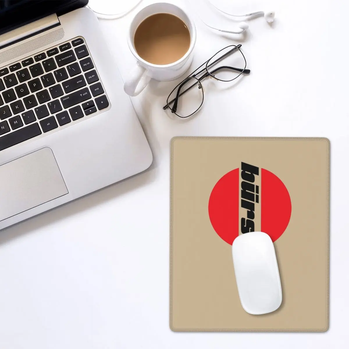 Burstner Logo Mouse Pad Gamer PC Laptop Mats Keyboard Computer Gaming Office Accessories Desk Mat