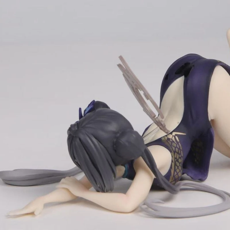 Blue Archive Kisaki Anime Figure - Lying Posture Girls Action Model Statue Doll for Collection And Decoration Birthday Gift