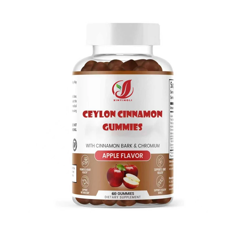 Cinnamon+Chrome Gummies, Joint Pain Support, Sugar Free, Rich in Antioxidants, Non GMO, Gluten Free Supplements