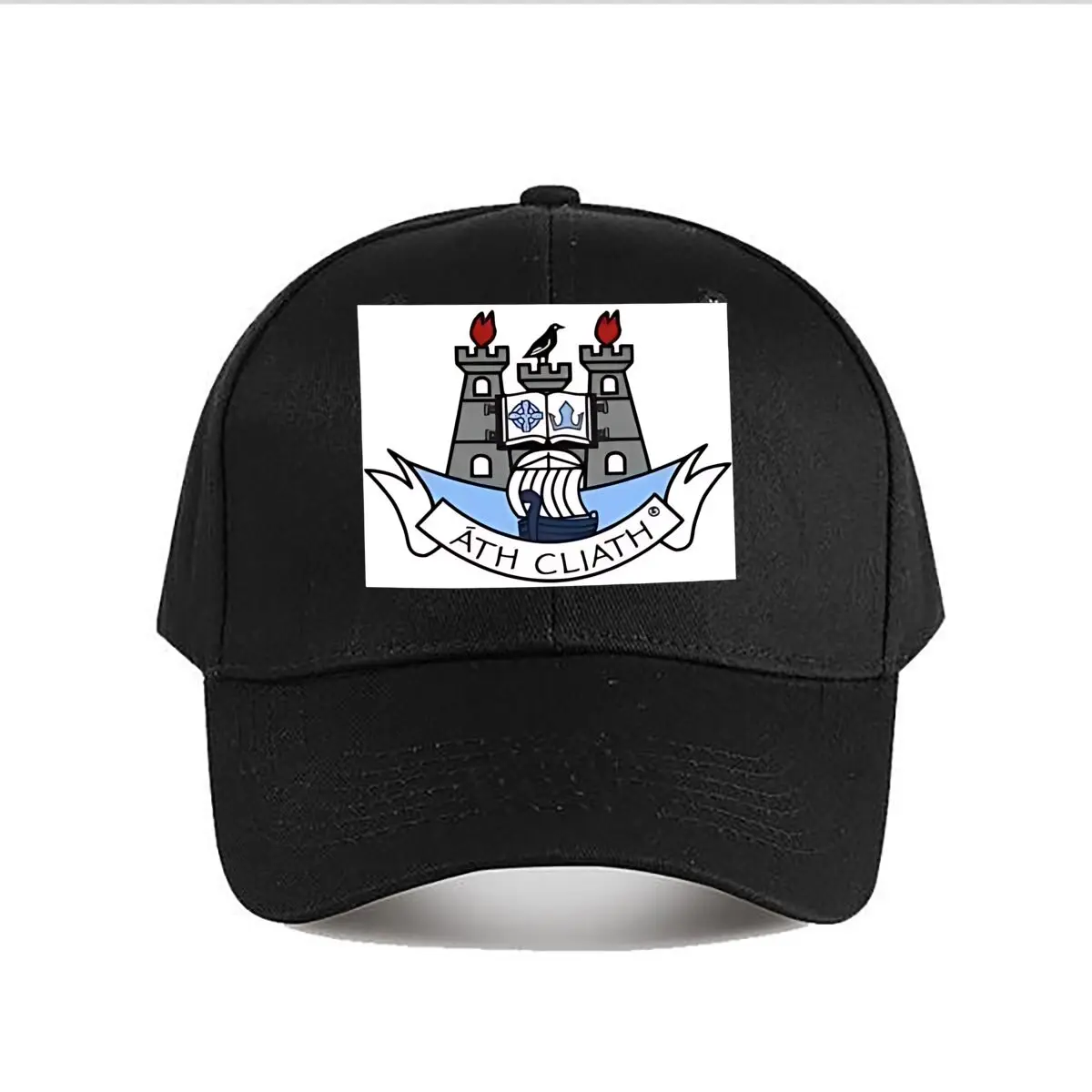 Ath Cliath Dublin Crest Viking Ship Baseball Cap Fashion Men Sunhat Women's Outdoor Sports