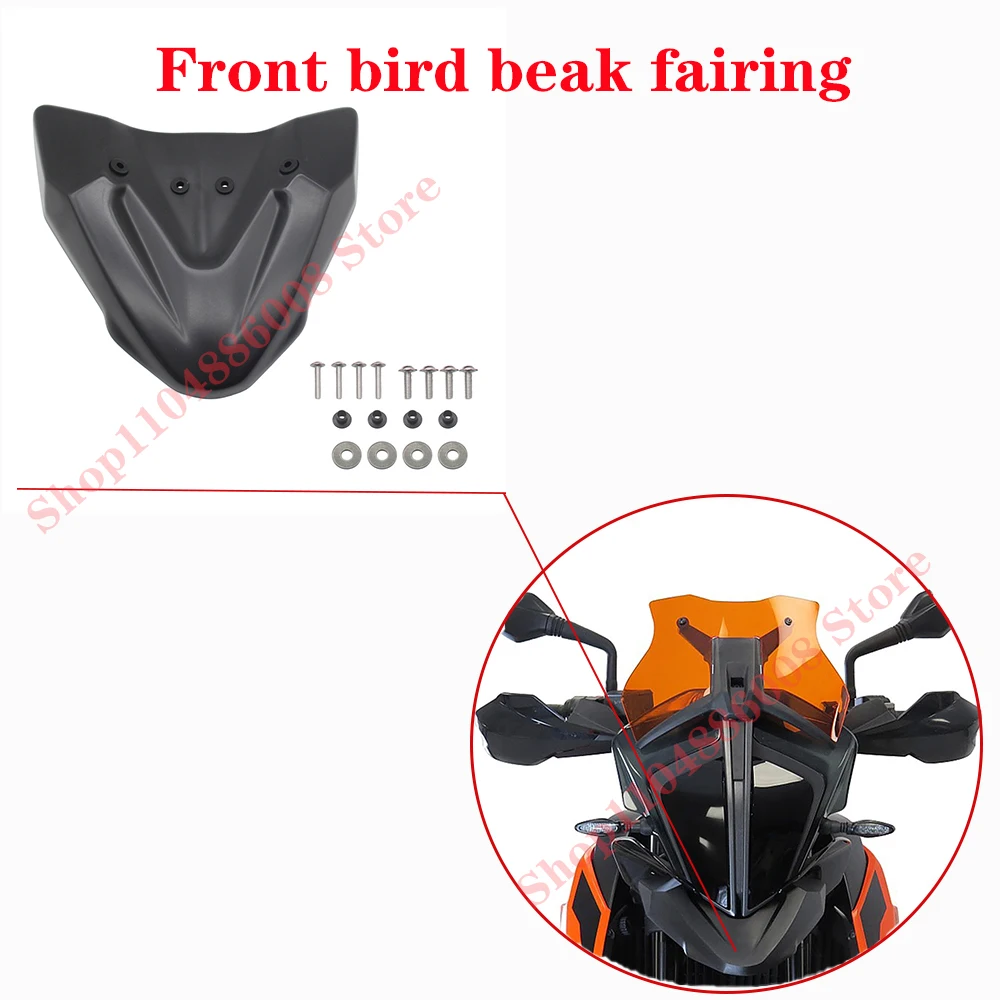 

For KTM 390 790 Adv front bird beak fairing lower cover fixed wind front wing Motorcycle modification accessories suitable