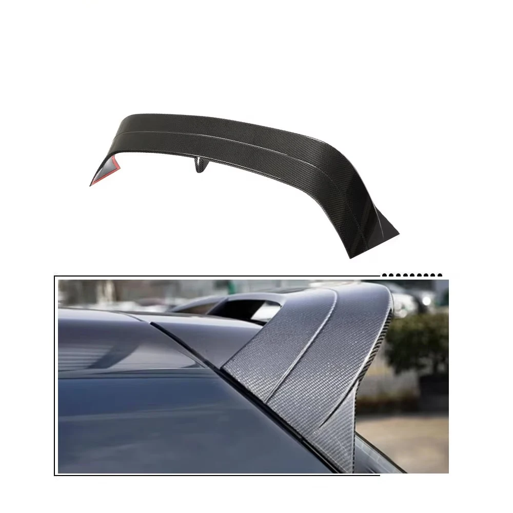 

Suitable for The true carbon fiber rear roof spoiler of the Volkswagen Golf 8 MK8R 2021-2022