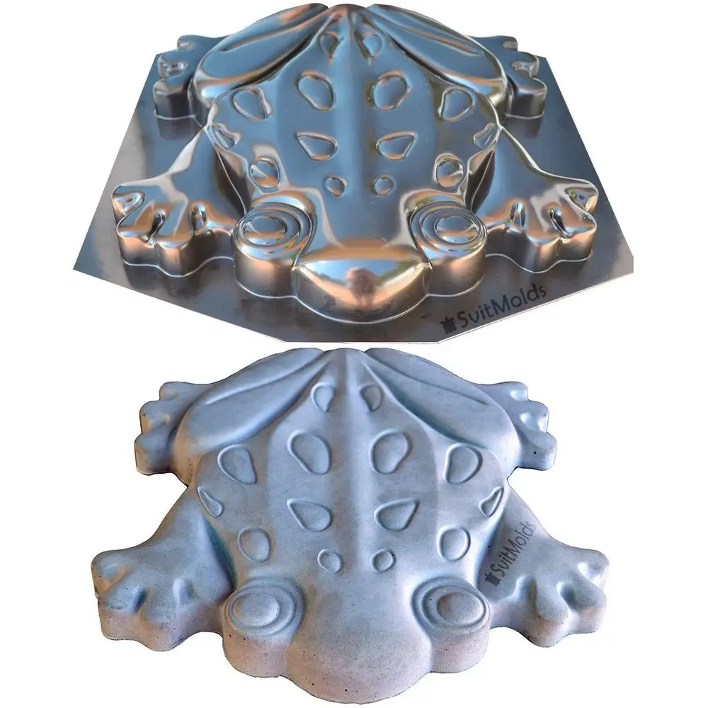 

Форма для бетонных плиток своими руками, дизайн в виде жабы, декор для садовых дорожек