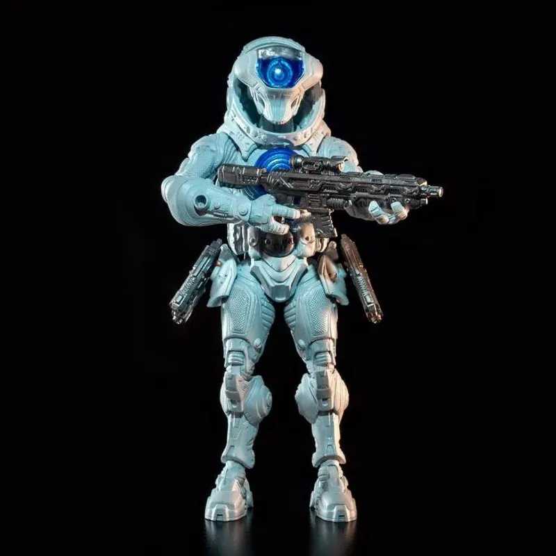 Legiones Cósmicas Hvalkatar: Libro Uno T.U.5.C.C. Figura de acción de Science Officer