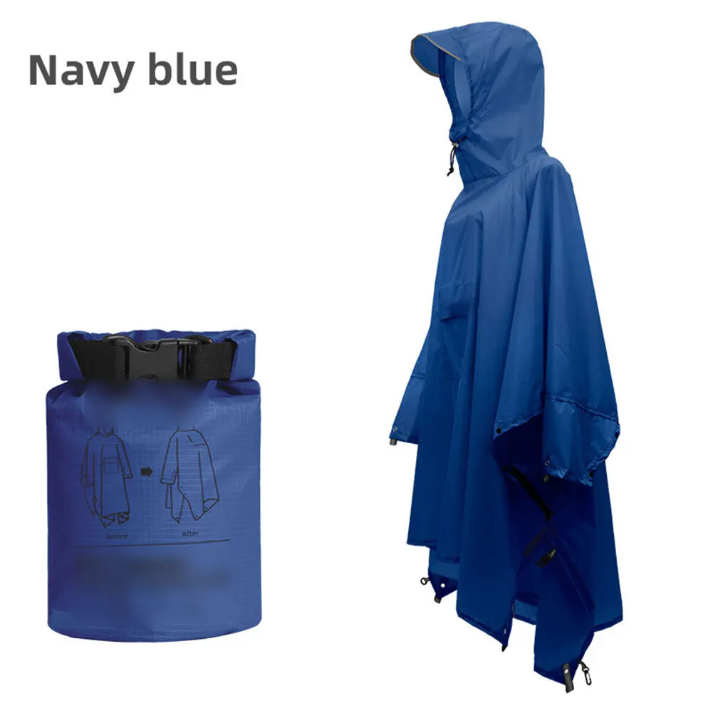 For Fishing Waterproof Raincoat Raincoat for Dark Blue Raincoat For Camping Upgraded Version Design For Fishing