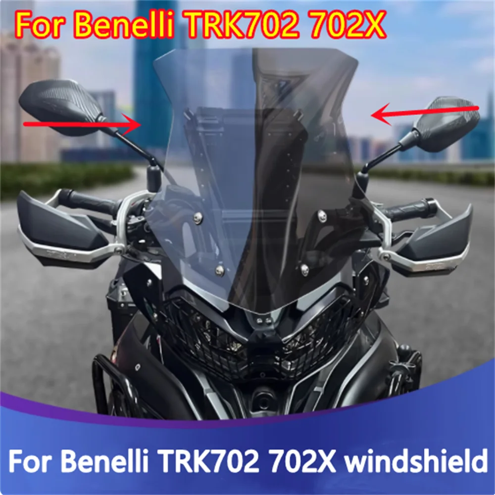 Para Benelli TRK702 parabrisas delantero 702X accesorios especiales de parabrisas modificado TRK 702
