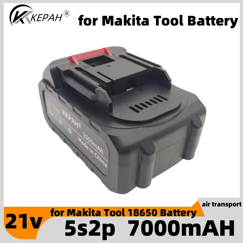 Original 7000mAh 5s2p 21V Rechargeable Lithium-Ion Battery for Makita 18V 21V Cordless Dirll/Brushless Wrench/Screwdriver tool