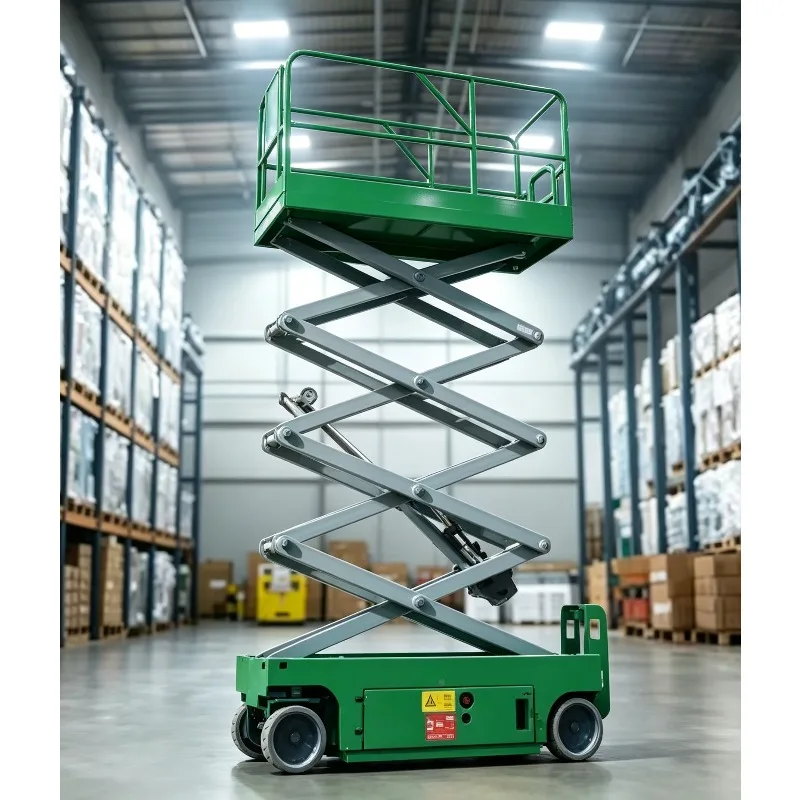 Mobile Non-self-propelled Manlift 5m 8m 11 M 12m 14m High Platform Hydraulic 1000kg Electric Scissor Lift Aerial Work Platform