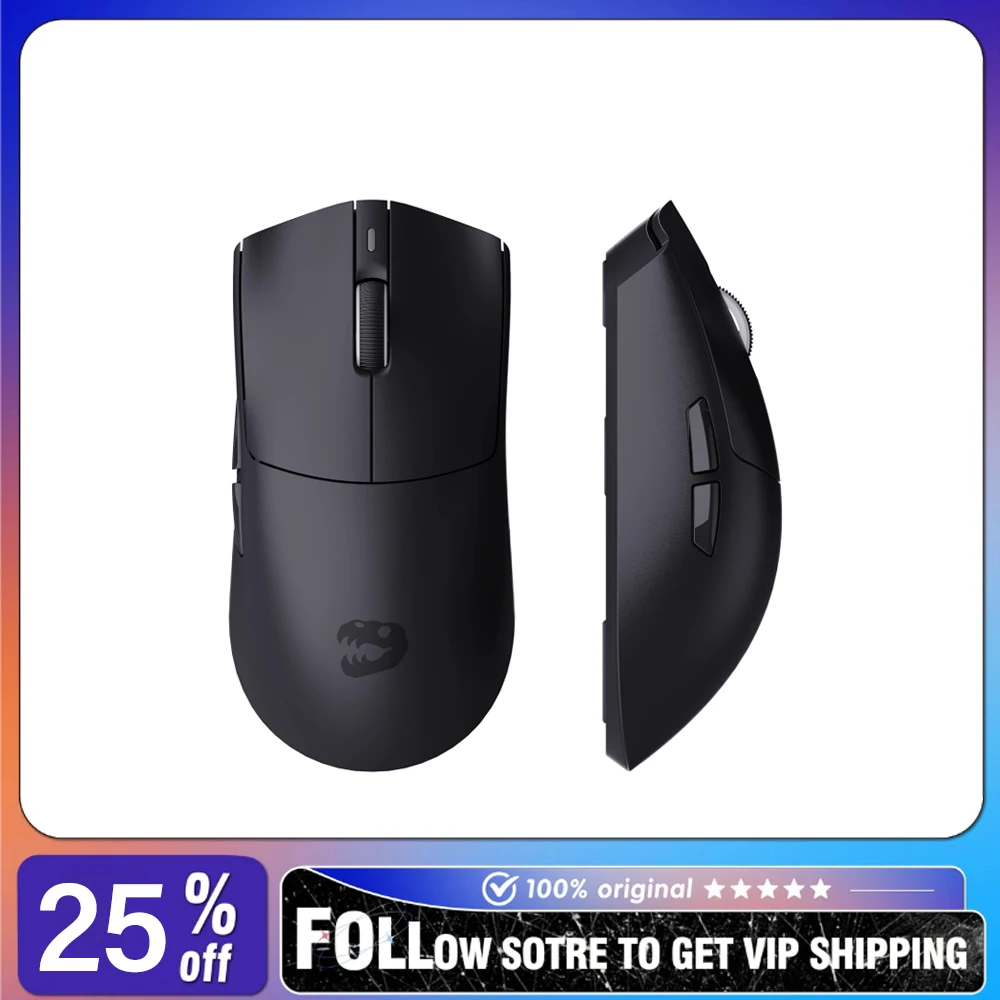 

MLOONG MX301 Wireless Bluetooth Mouse Tree Mode Lightweight Long Battery Life Design for Office FPS E-Sports Gaming