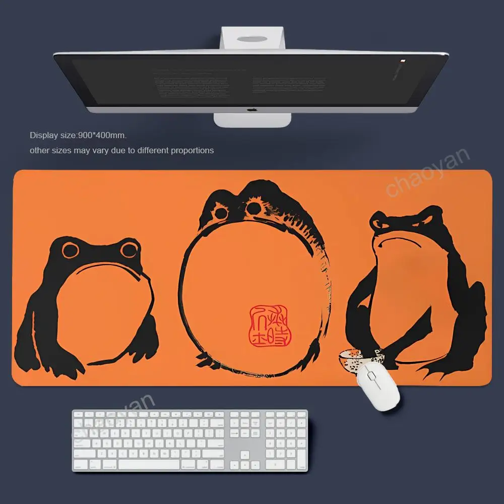 

New frog Mouse Pad Gamer Office Accessories Pc Cabinet Games Desk Mat Computer Desks Keyboard Gaming Mats Long Desk Pads