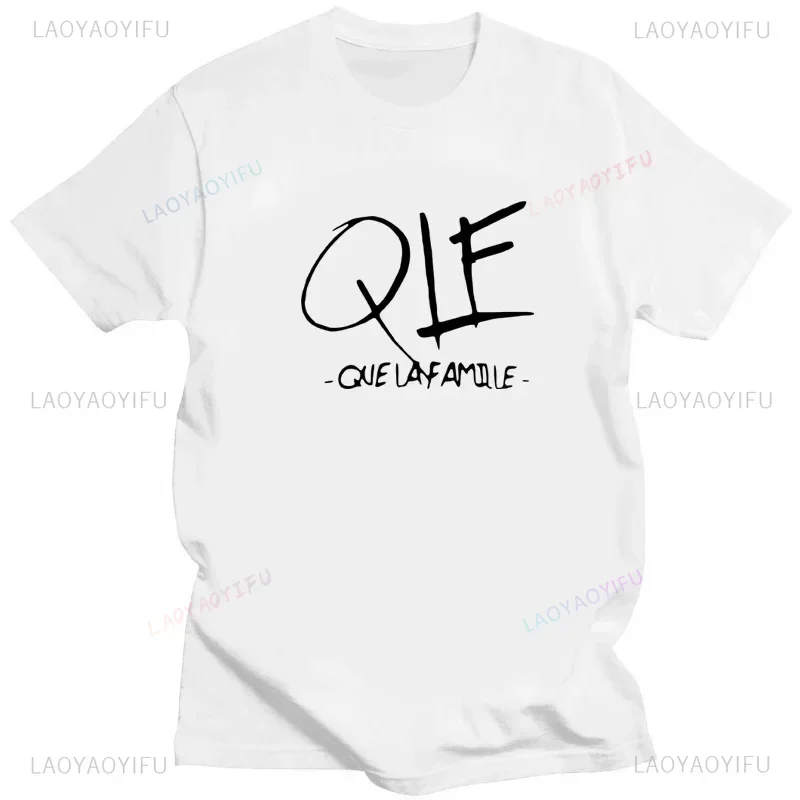 Men T Shirt Personnalise Chanteur Qlf Que La Famille Chanson Musique N007 Cotton Graphic T Shirts Valentines Day Gift Clothes