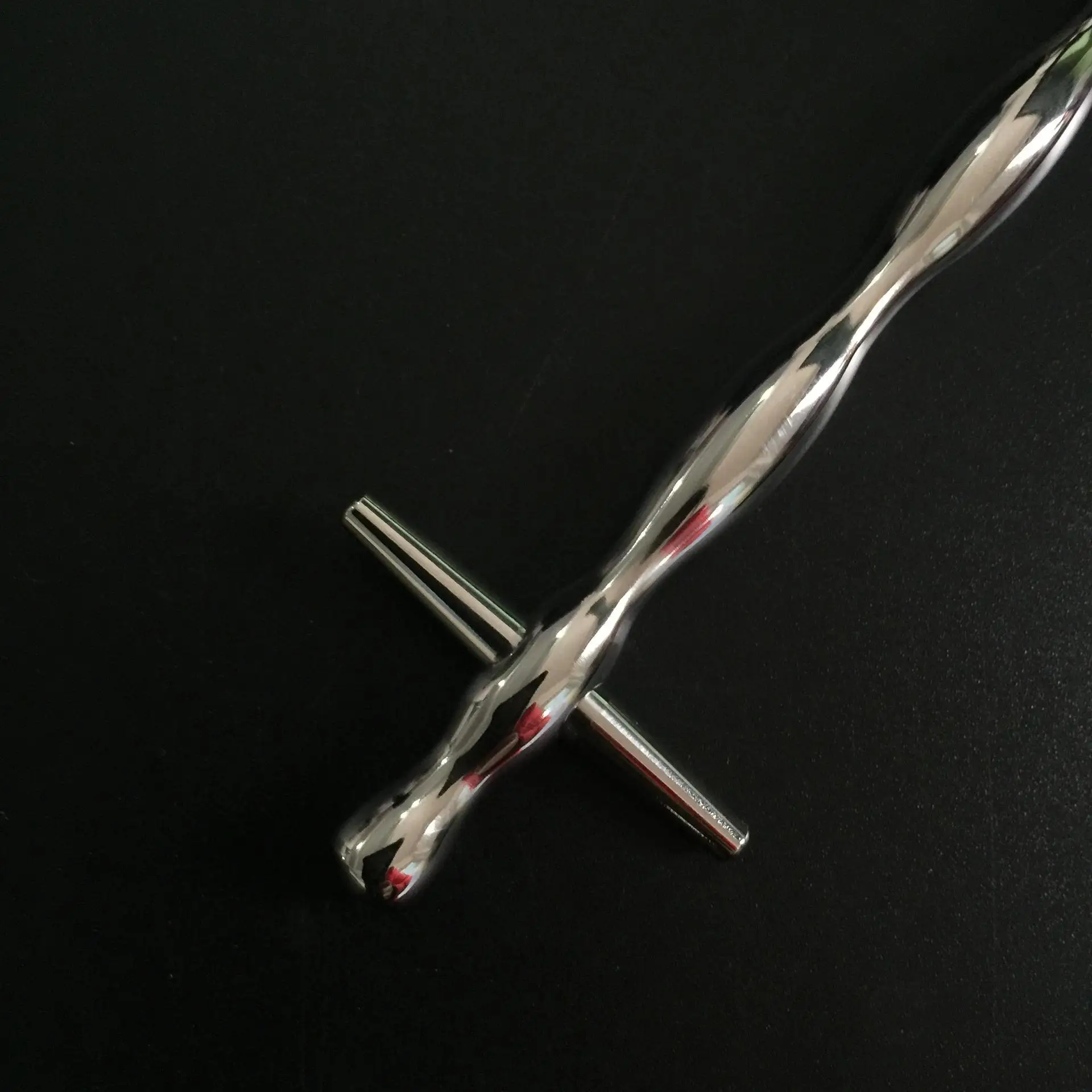 2025 Baru Stainless Steel Uretra Suara Dilator Penis Pria Plug Cross Uretra Kateter Stimulator Mainan Seks Dewasa untuk Pria Gay
